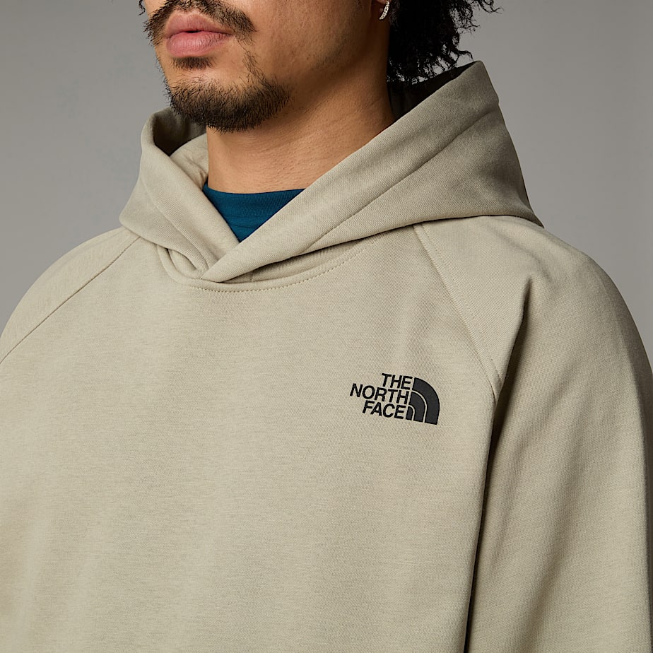The North Face Raglan Redbox Graphic Hoodie Herr Beige | NF0A07P8P