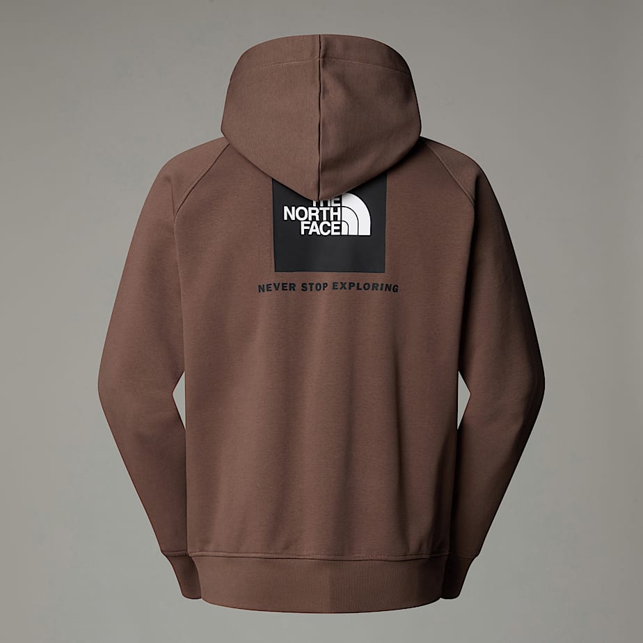 The North Face Raglan Redbox Hoodie Herr Bruna | NF0A61G6B