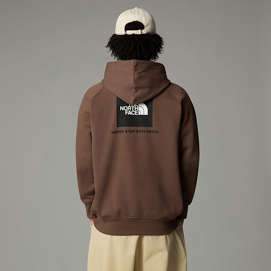 The North Face Raglan Redbox Hoodie Herr Bruna | NF0A61G6B