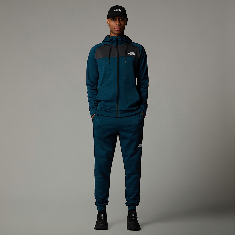 The North Face Reaxion Fleece Full-Zip Hoodie Herr Grå | NF0A57J2V