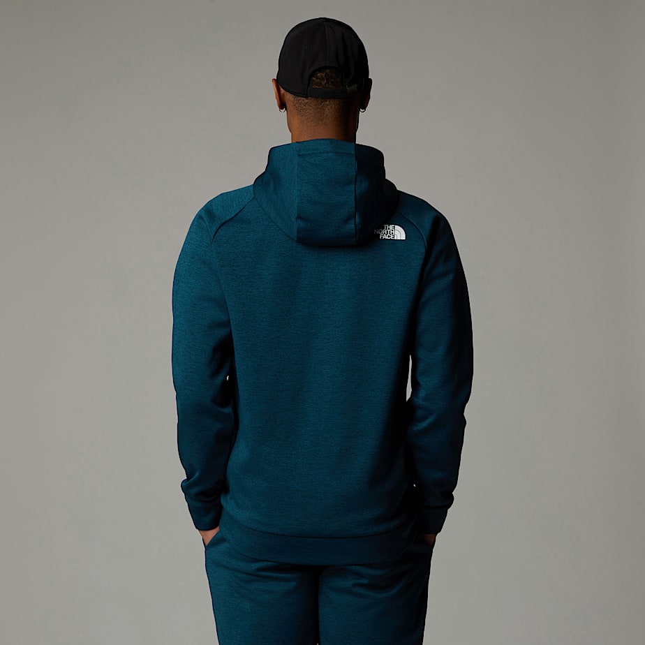 The North Face Reaxion Fleece Full-Zip Hoodie Herr Grå | NF0A57J2V