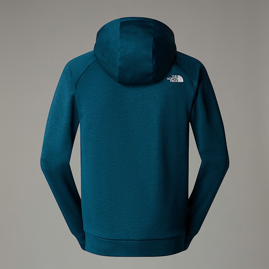 The North Face Reaxion Fleece Full-Zip Hoodie Herr Grå | NF0A57J2V