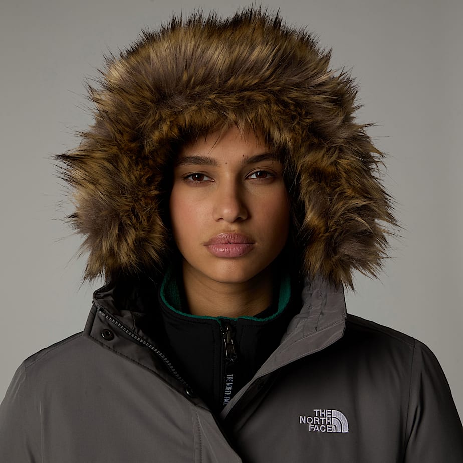 The North Face Recycled Zaneck Parka Dam Grå | NF0A48A8L