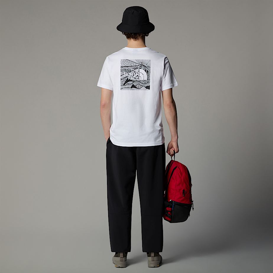 The North Face Redbox Celebration T-shirt Herr Vita | NF0A95D1P