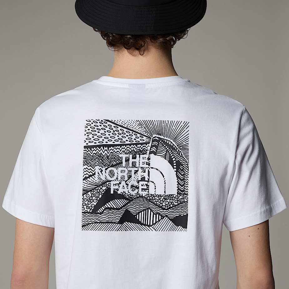 The North Face Redbox Celebration T-shirt Herr Vita | NF0A95D1P