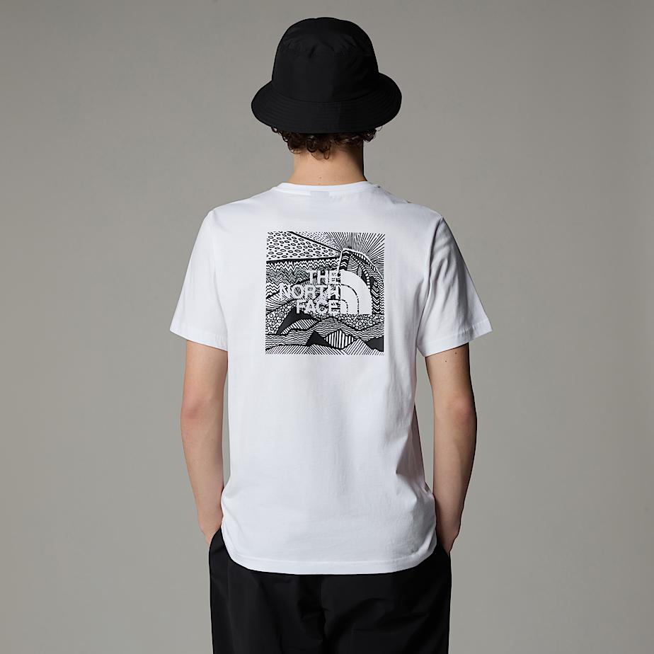 The North Face Redbox Celebration T-shirt Herr Vita | NF0A95D1P
