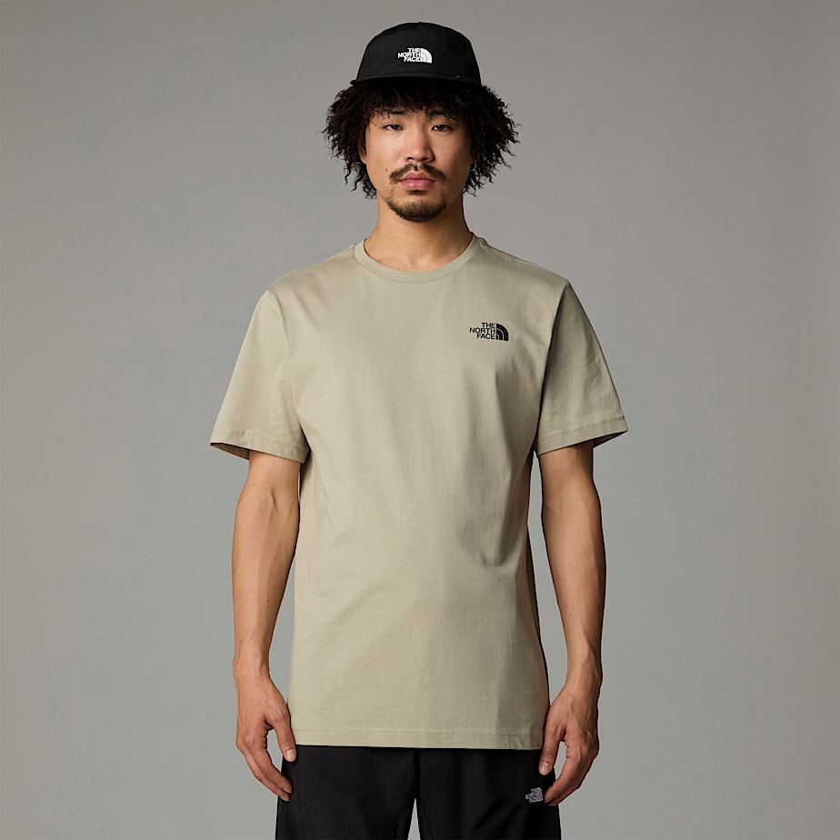 The North Face Redbox Graphic T-shirt Herr Beige | NF0A69C0S