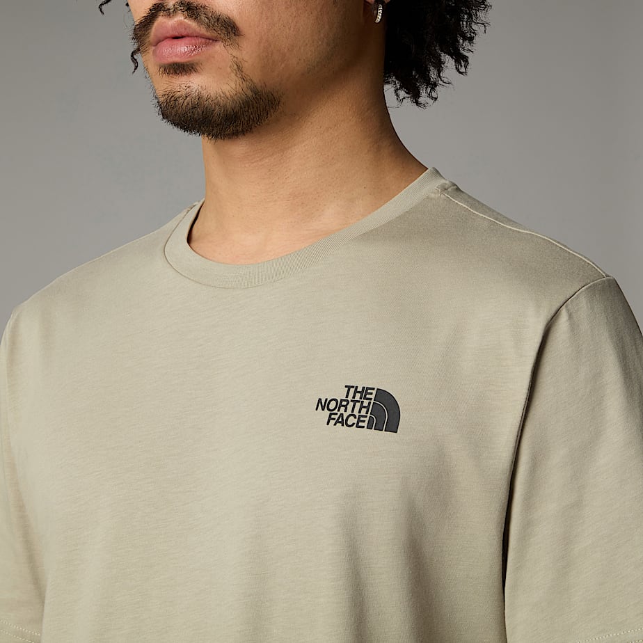 The North Face Redbox Graphic T-shirt Herr Beige | NF0A69C0S