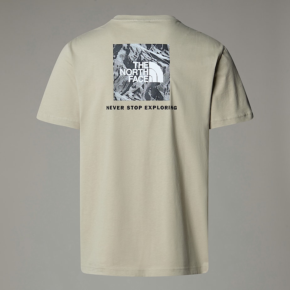 The North Face Redbox Graphic T-shirt Herr Beige | NF0A69C0S