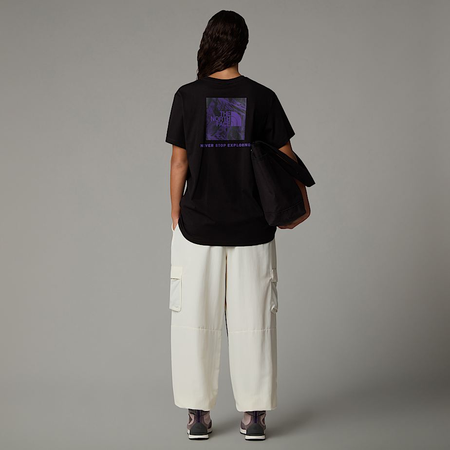 The North Face Relaxed Redbox Graphic T-shirt Dam Svarta | NF0A22G7V