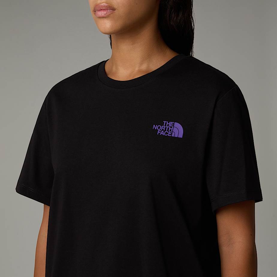 The North Face Relaxed Redbox Graphic T-shirt Dam Svarta | NF0A22G7V