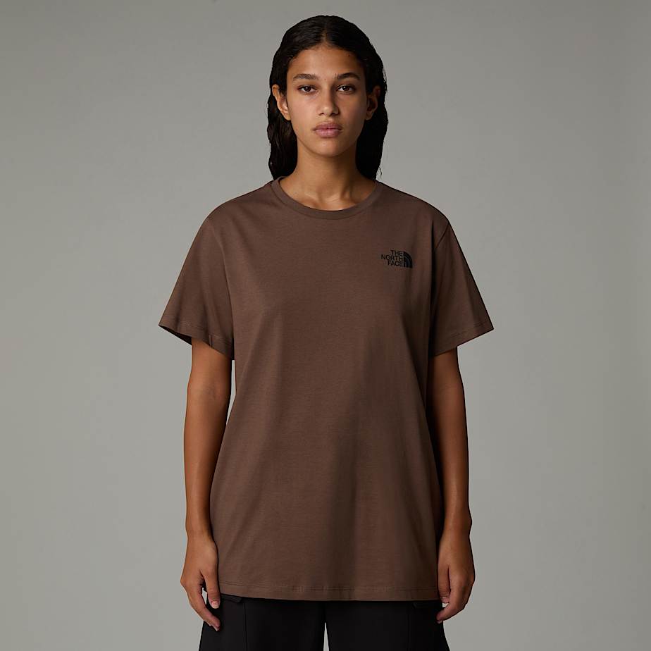 The North Face Relaxed Redbox T-shirt Dam Bruna | NF0A40F1H