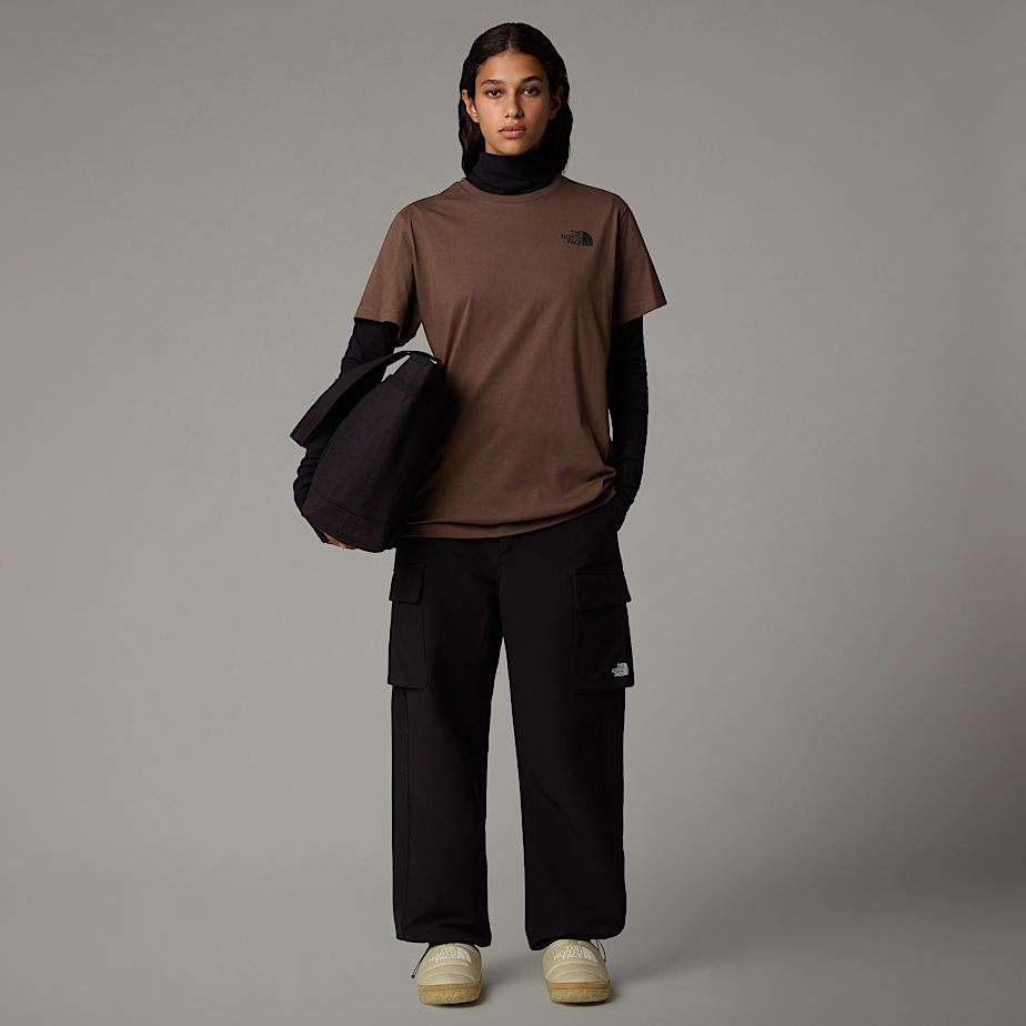 The North Face Relaxed Redbox T-shirt Dam Bruna | NF0A40F1H