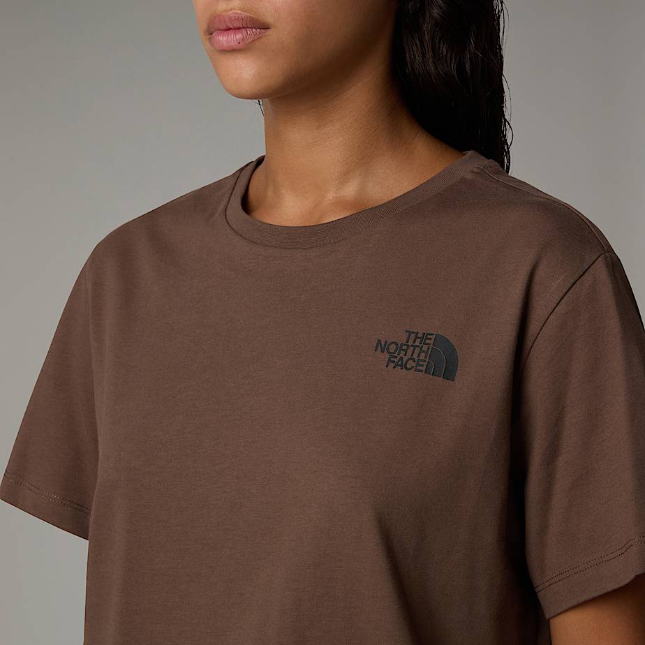 The North Face Relaxed Redbox T-shirt Dam Bruna | NF0A40F1H