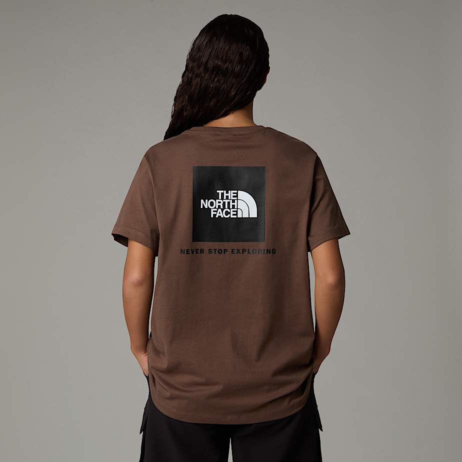 The North Face Relaxed Redbox T-shirt Dam Bruna | NF0A40F1H