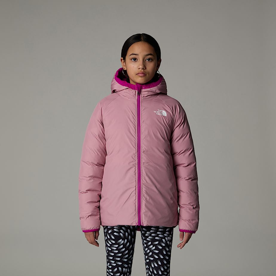 The North Face Reversible Perrito Jackor Barn Fuchsia | NF0A48G0I