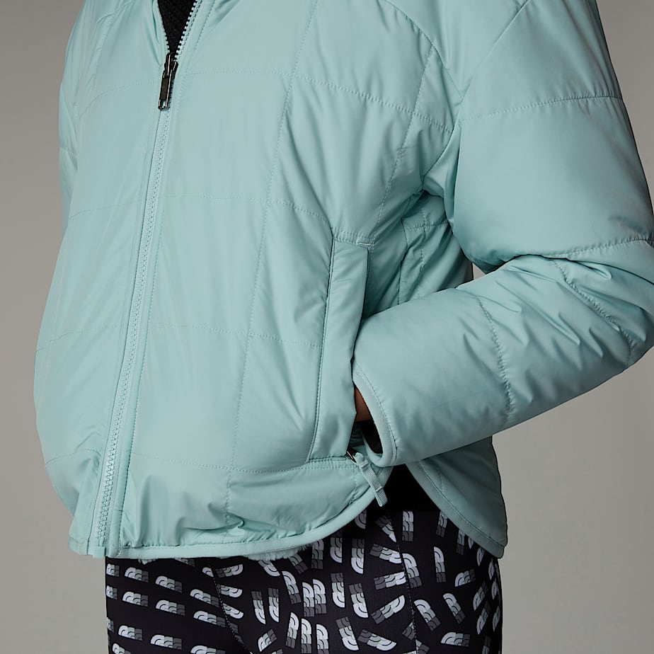 The North Face Reversible Shasta Full-Zip Jackor Barn Turkos | NF0A42L0K