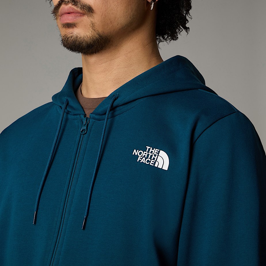 The North Face Simple Dome Full-Zip Hoodie Herr Marinblå | NF0A76Y4R