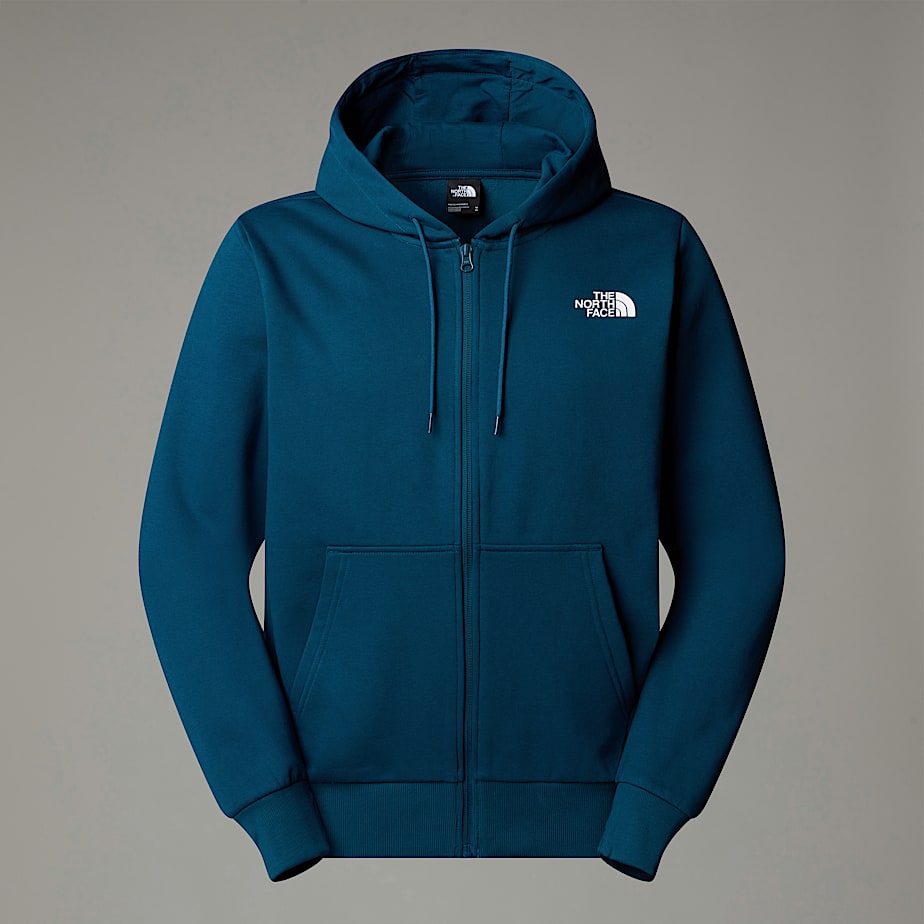 The North Face Simple Dome Full-Zip Hoodie Herr Marinblå | NF0A76Y4R