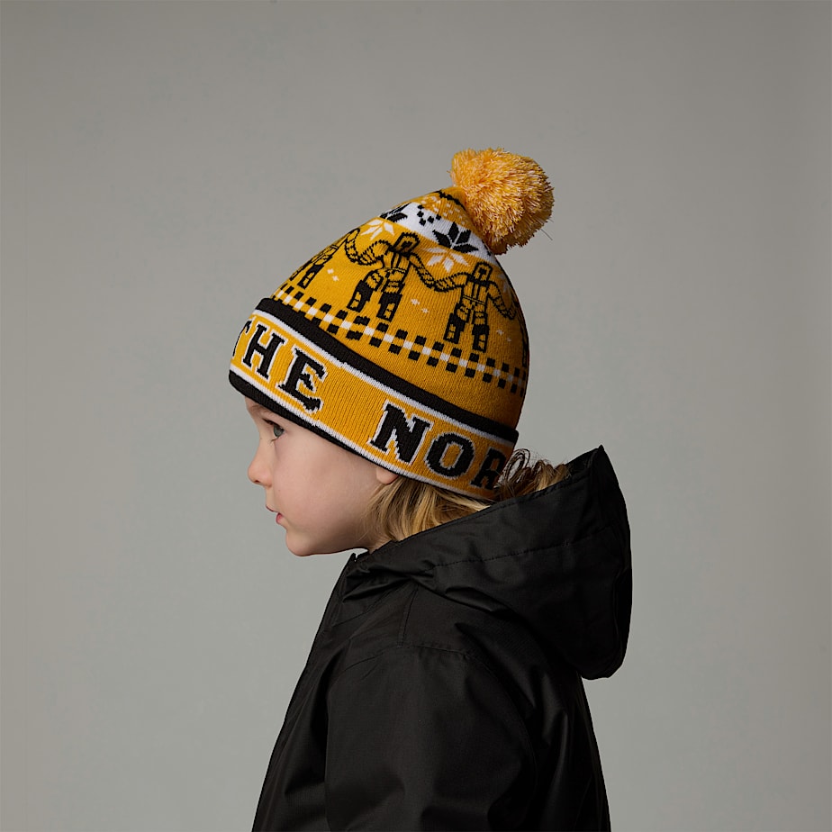 The North Face Ski Tuke Mössa Barn Guld | NF0A75E9Y