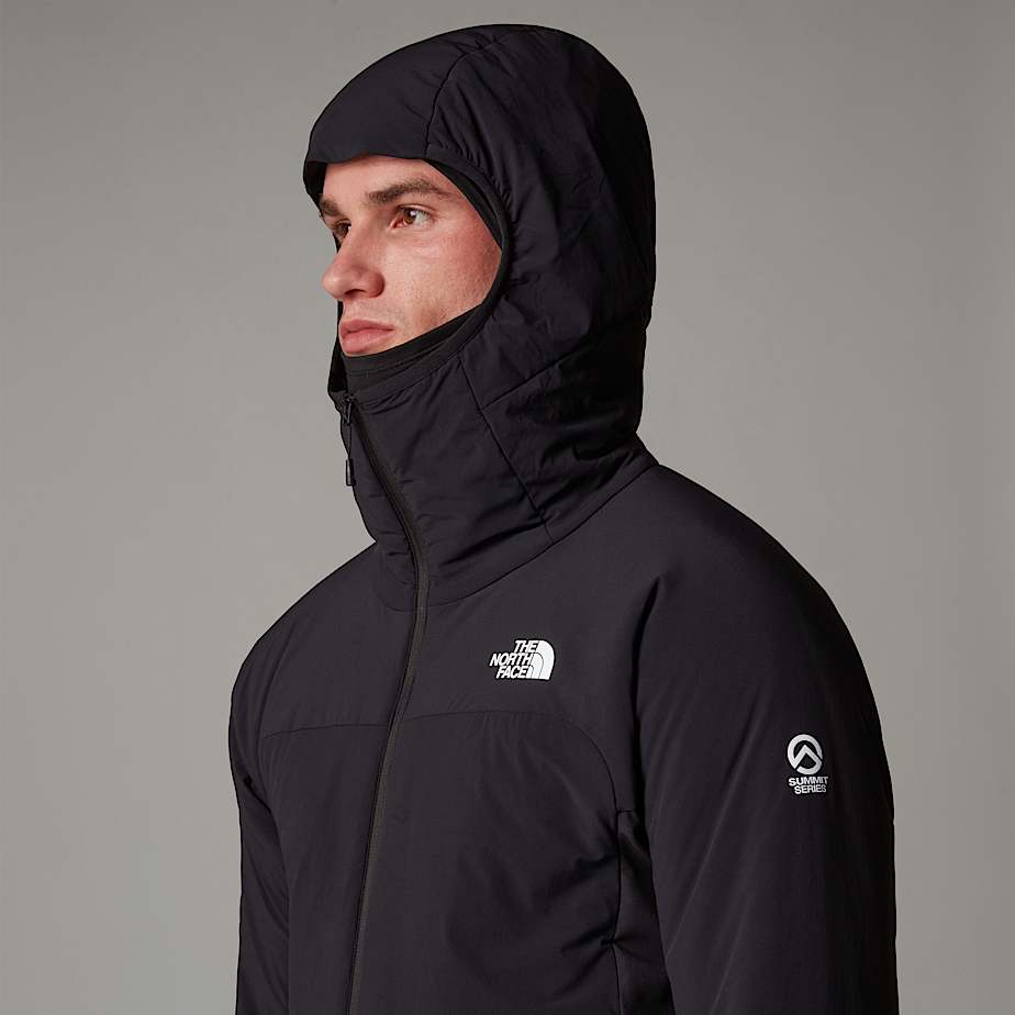 The North Face Summit Casaval Hybrid Midlayer Hoodie Jackor Herr Svarta | NF0A08Y7X