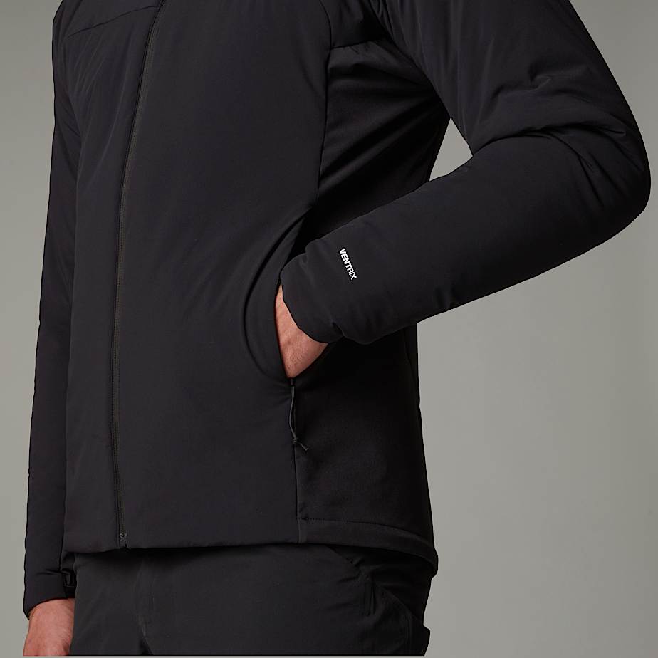 The North Face Summit Casaval Hybrid Midlayer Hoodie Jackor Herr Svarta | NF0A08Y7X