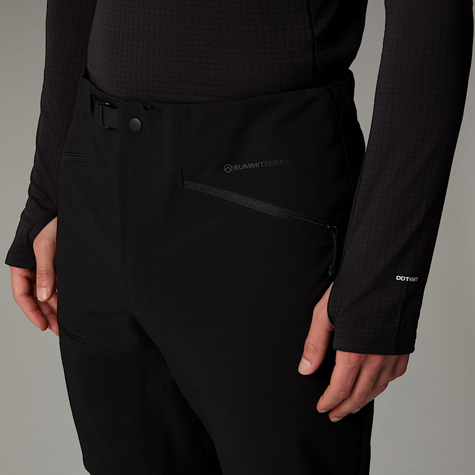 The North Face Summit Chamlang Softshell Byxor Herr Svarta | NF0A81H7A