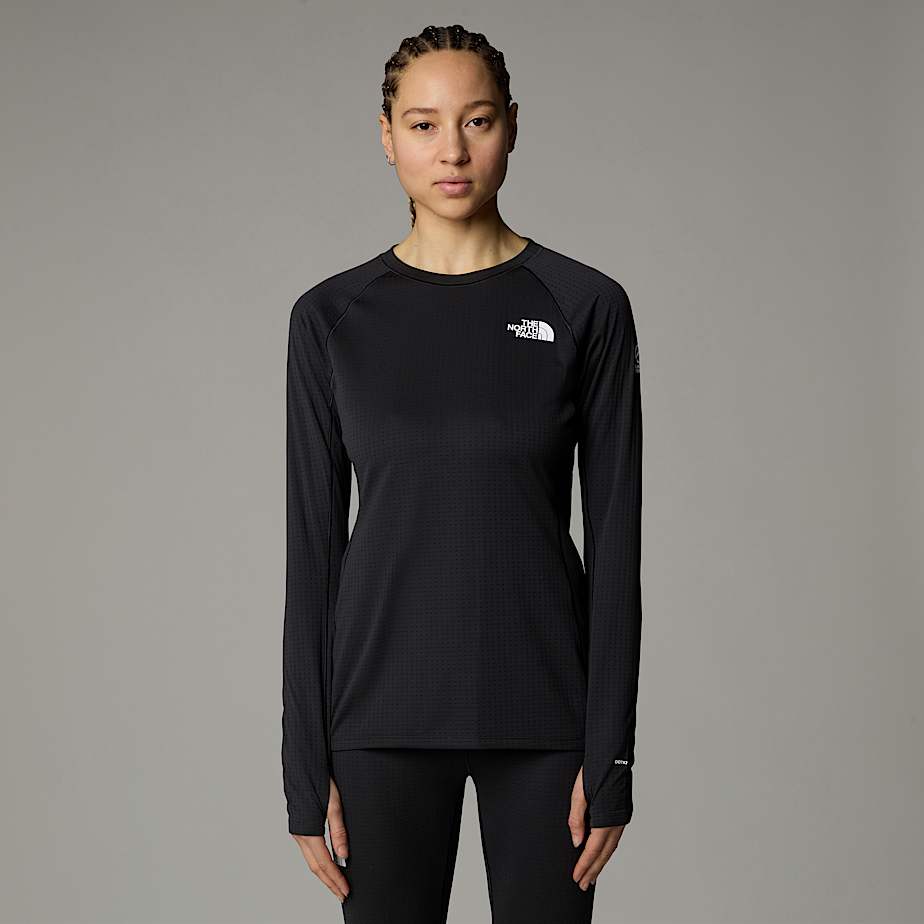 The North Face Summit Pro 120 Long-Sleeve Underställströja Dam Svarta | NF0A82T0Y