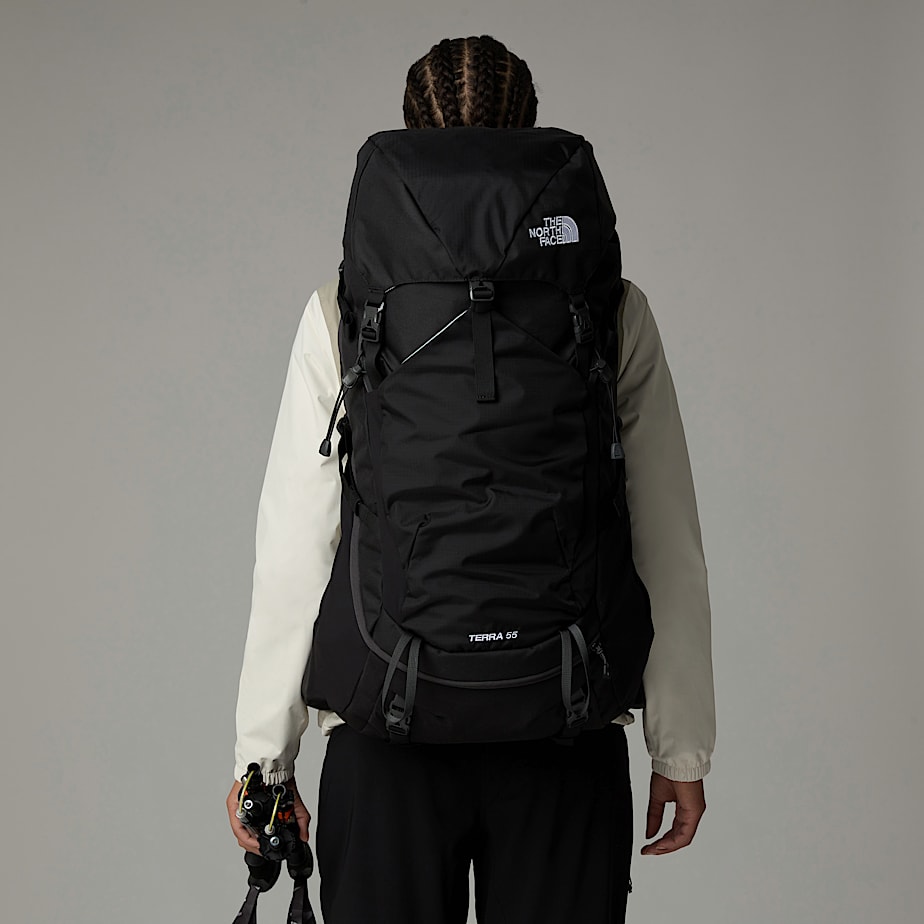 The North Face Terra 55-Litre Hiking Ryggsäckar Herr Svarta | NF0A10A5L