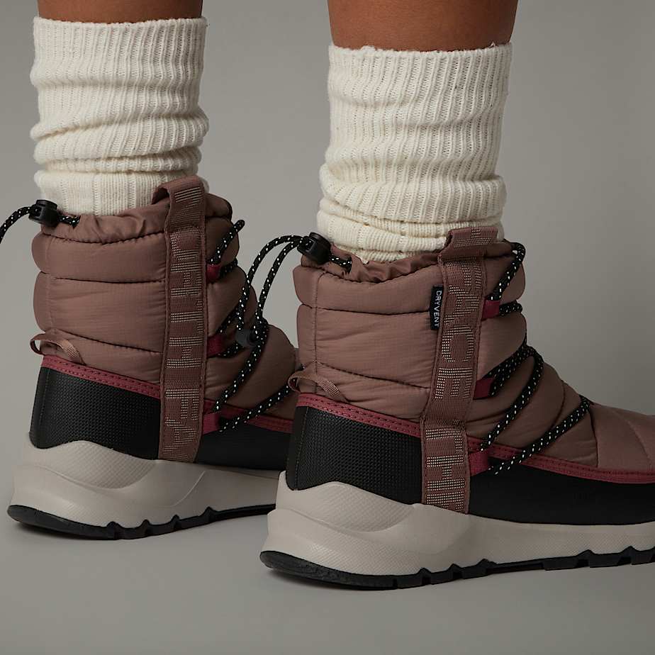 The North Face ThermoBall™ Waterproof Lace-Up Vinterkängor Dam Röda | NF0A80G1W