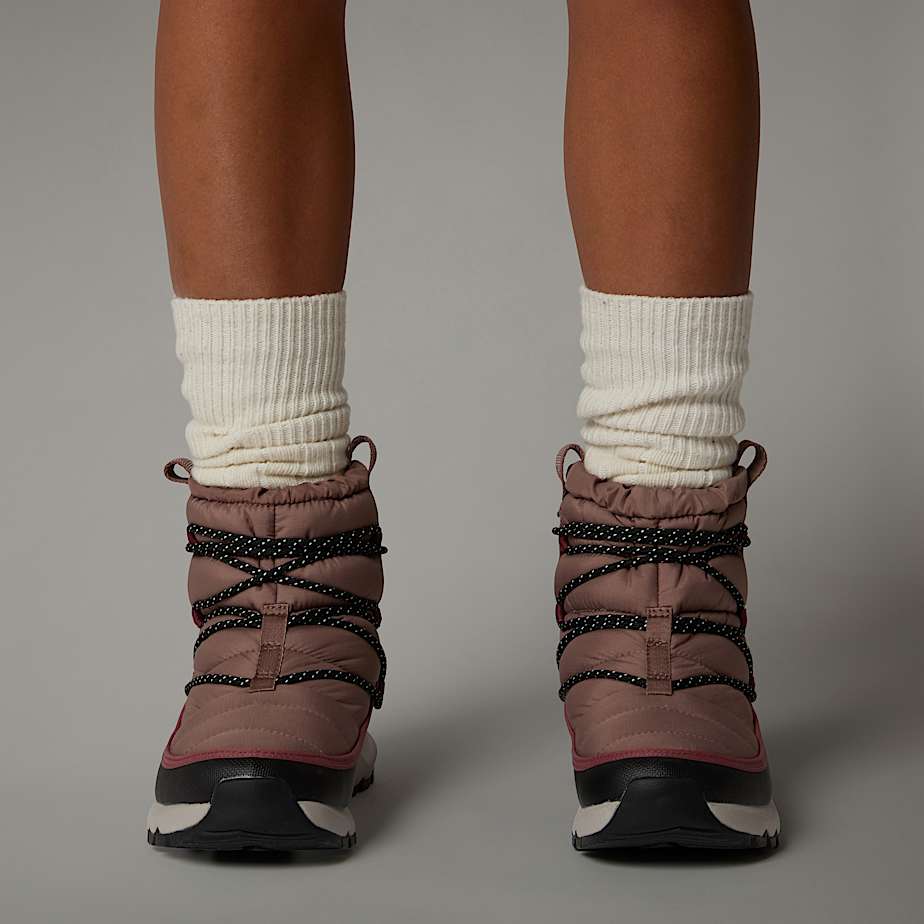 The North Face ThermoBall™ Waterproof Lace-Up Vinterkängor Dam Röda | NF0A80G1W