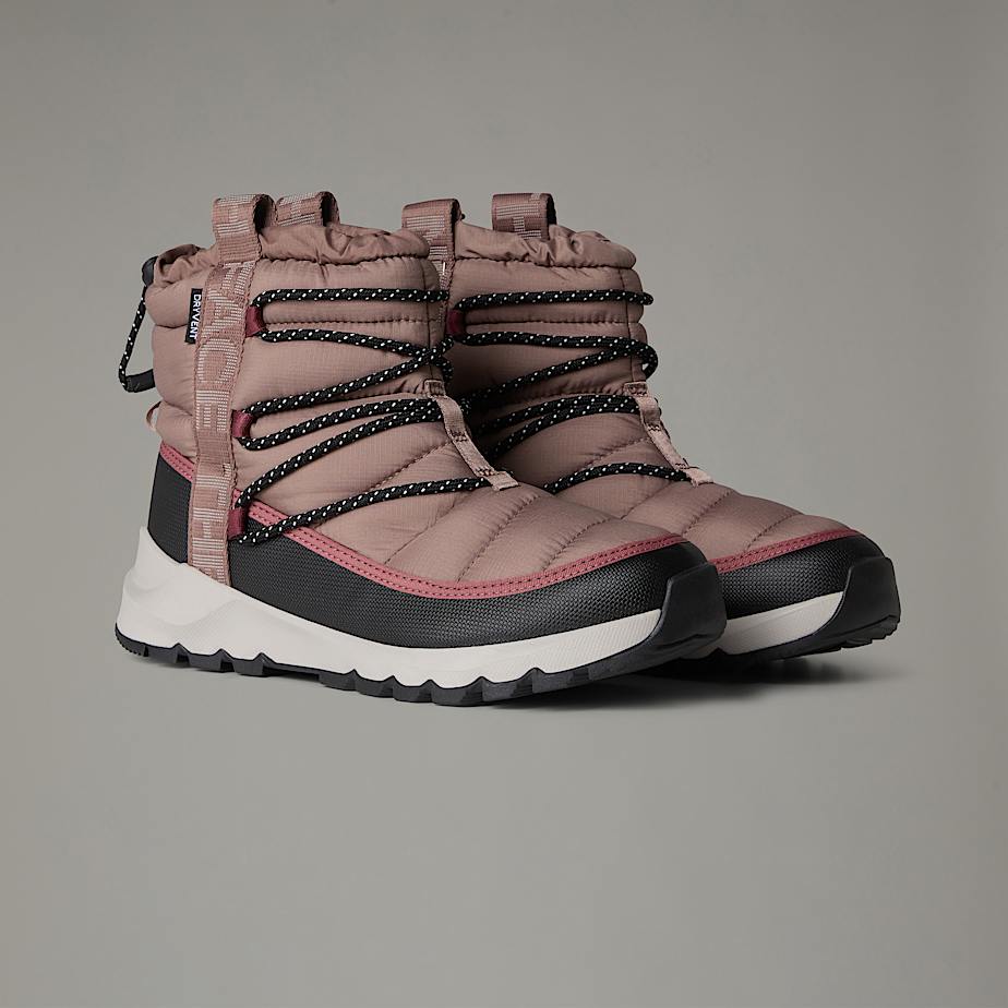 The North Face ThermoBall™ Waterproof Lace-Up Vinterkängor Dam Röda | NF0A80G1W