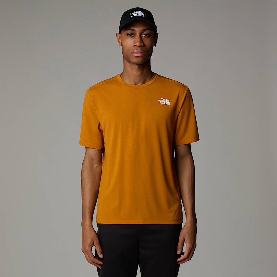 The North Face Topographic Foundation T-shirt Herr Orange | NF0A47L8U