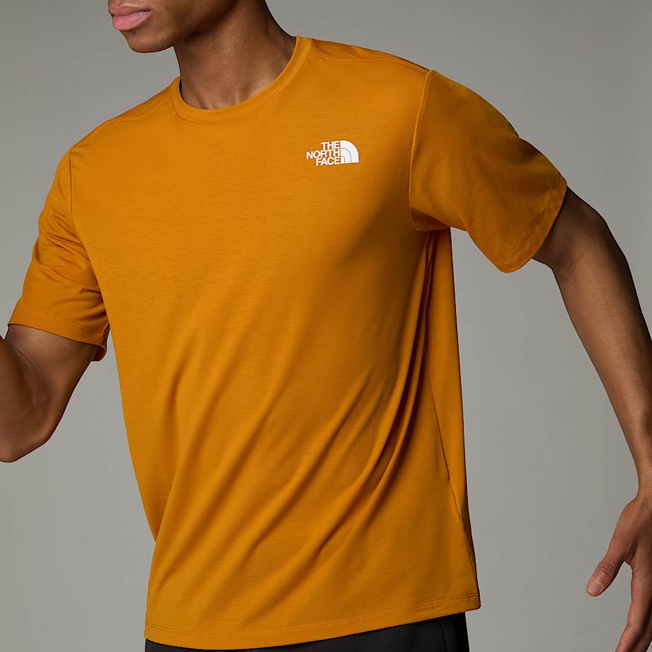 The North Face Topographic Foundation T-shirt Herr Orange | NF0A47L8U