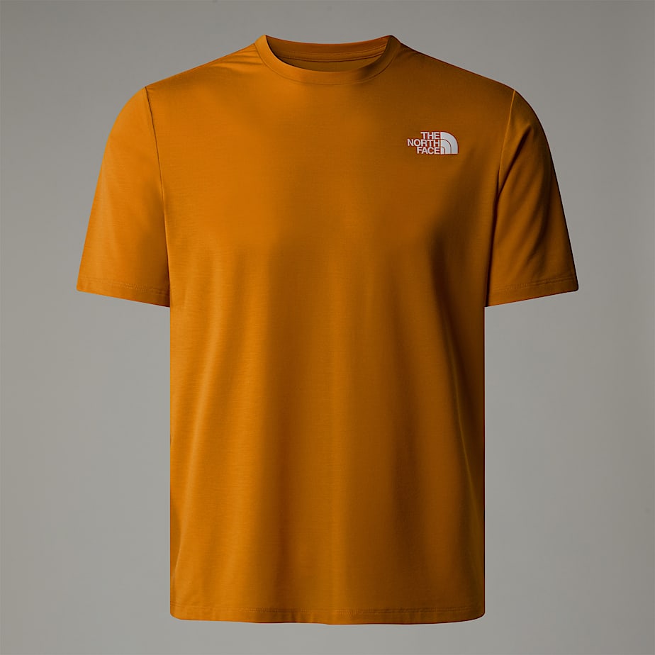 The North Face Topographic Foundation T-shirt Herr Orange | NF0A47L8U