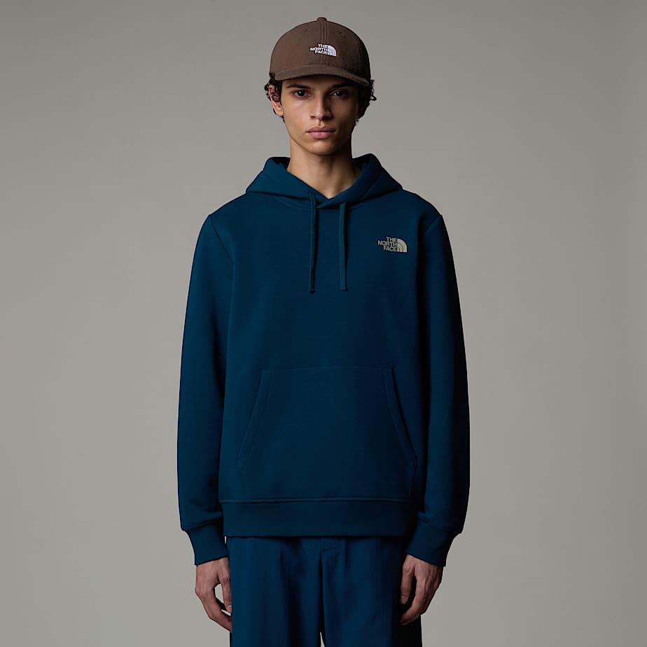 The North Face Topographic Hoodie Herr Marinblå | NF0A62W6H