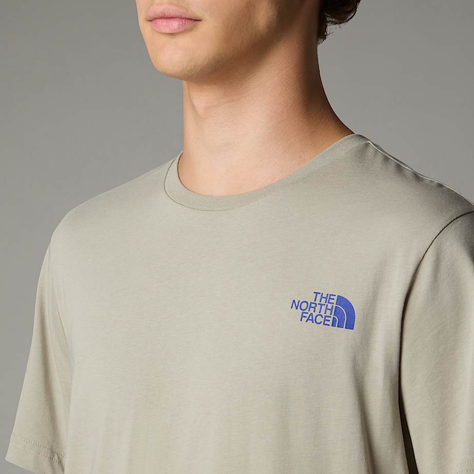 The North Face Topographic T-shirt Herr Grå | NF0A70N9F