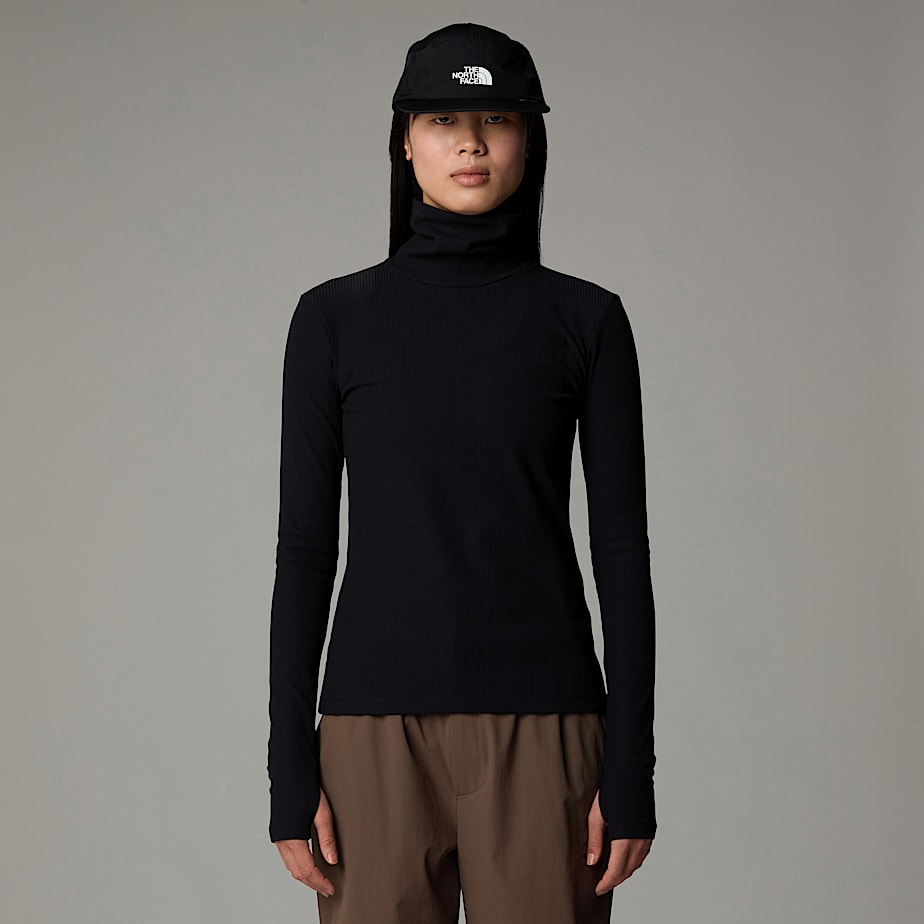 The North Face Turtleneck Long-Sleeve T-shirt Dam Svarta | NF0A50X3I