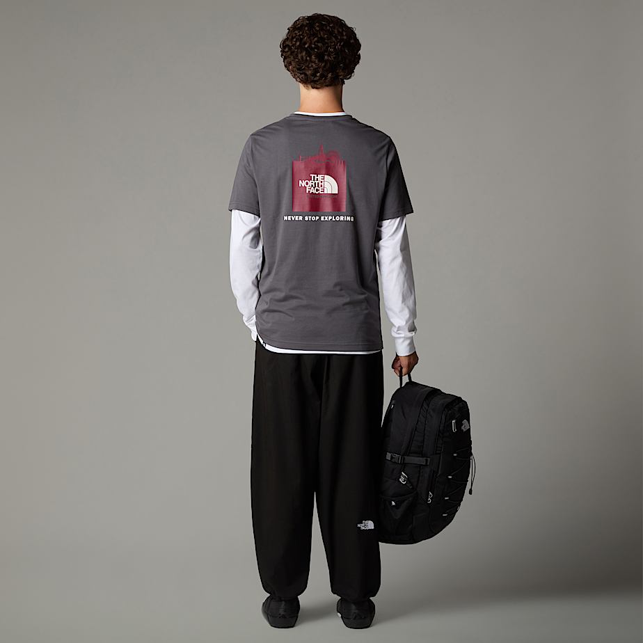 The North Face UK Redbox T-shirt Herr Grå | NF0A25V9Q
