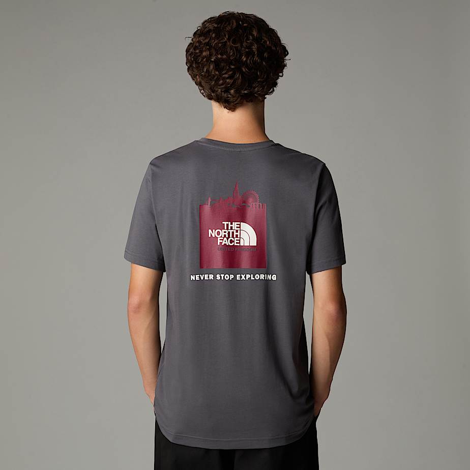 The North Face UK Redbox T-shirt Herr Grå | NF0A25V9Q