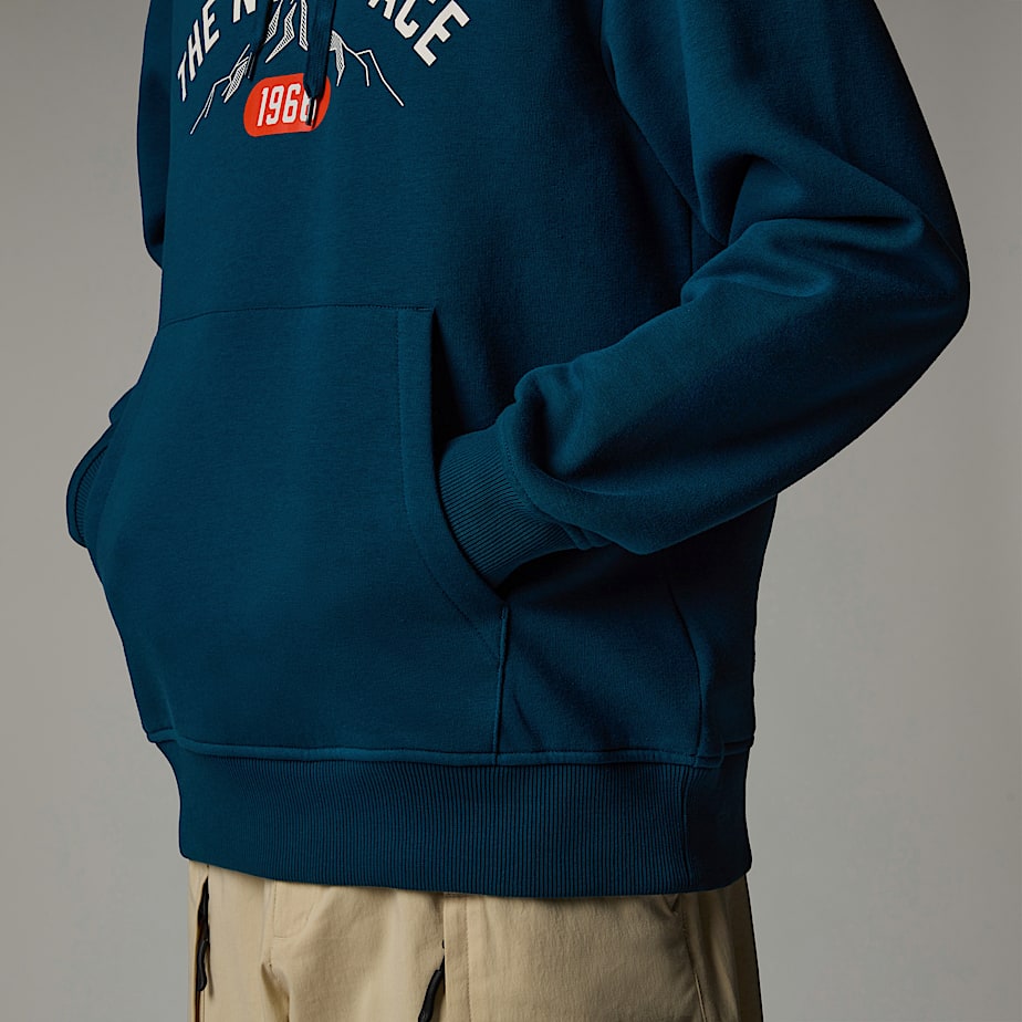The North Face Varsity Graphic Hoodie Herr Marinblå | NF0A85P8H