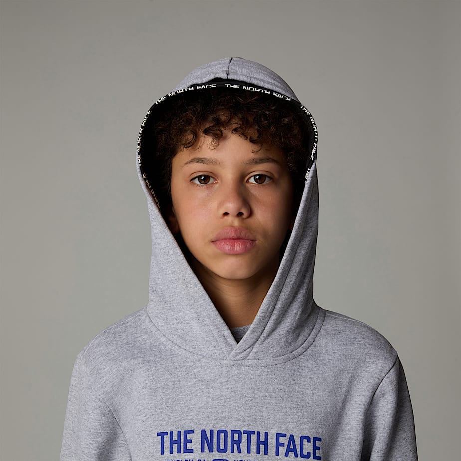 The North Face Varsity Graphic Relaxed Hoodie Barn Grå | NF0A79S6K