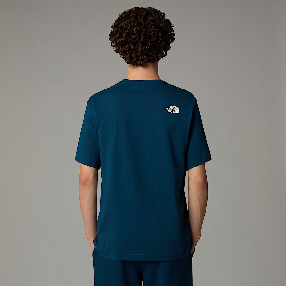 The North Face Varsity Graphic T-shirt Herr Marinblå | NF0A73K4O