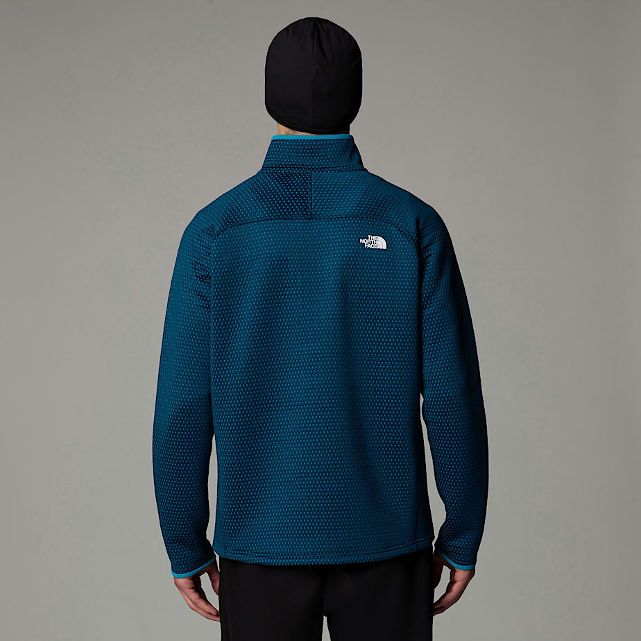 The North Face Vertical Thermal 1/4 Zip Fleece Pullover Herr Marinblå | NF0A16J2R