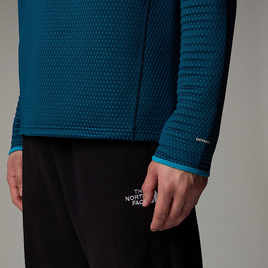 The North Face Vertical Thermal 1/4 Zip Fleece Pullover Herr Marinblå | NF0A16J2R