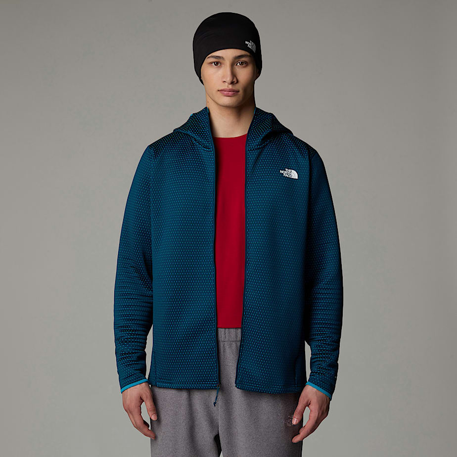 The North Face Vertical Thermal Full-Zip Hooded Jackor Herr Marinblå | NF0A06O5L
