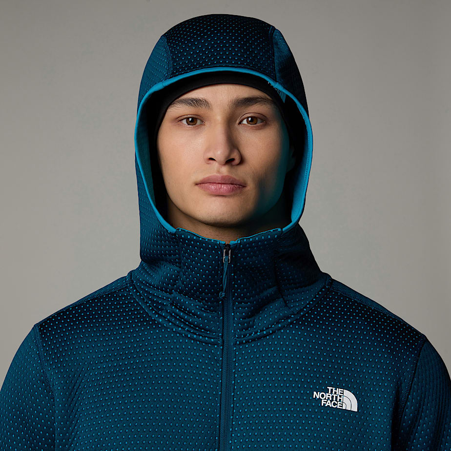 The North Face Vertical Thermal Full-Zip Hooded Jackor Herr Marinblå | NF0A06O5L