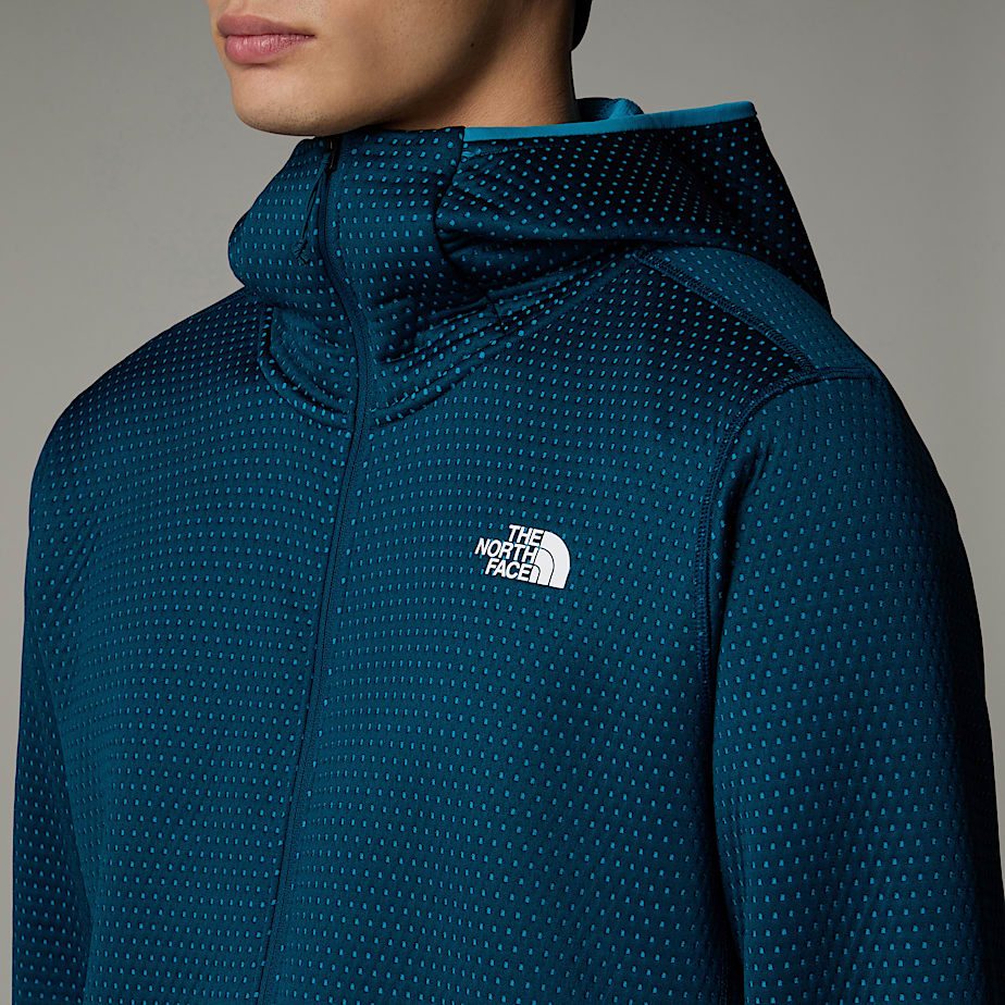 The North Face Vertical Thermal Full-Zip Hooded Jackor Herr Marinblå | NF0A06O5L
