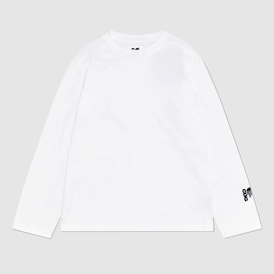 The North Face X CDG Icon Long-Sleeve T-shirt Dam Vita | NF0A65L4R