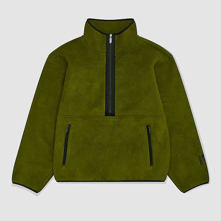 The North Face X CDG North Dome Fleece Pullover Dam Gröna | NF0A22E5L